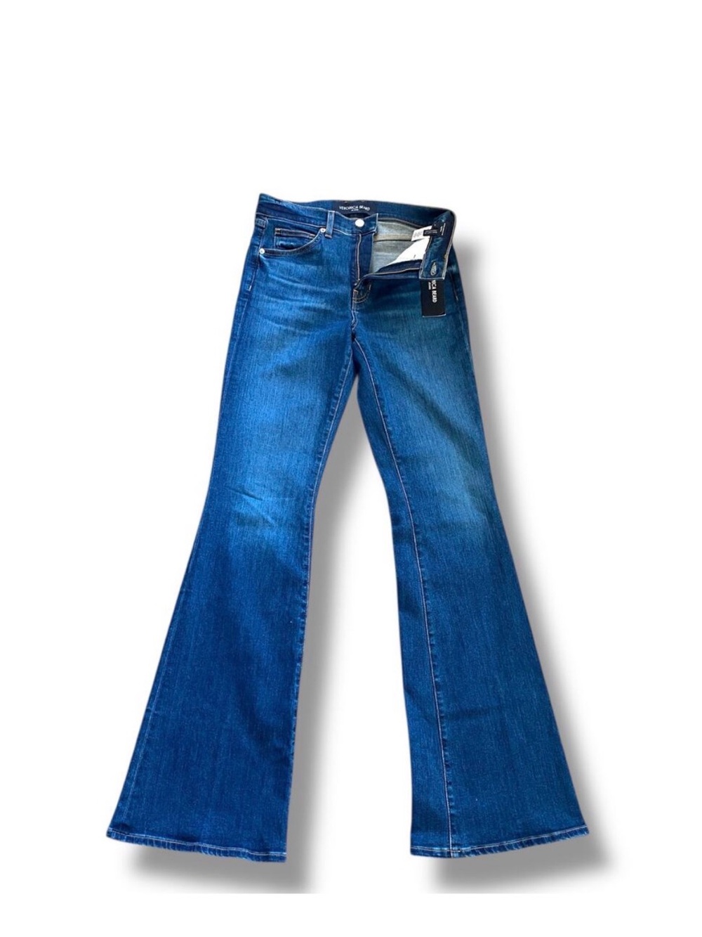 Veronica Beard Deep Blue Flare Jeans